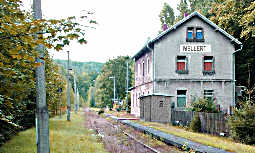 Bahnhof Mellert im Jahr 1980