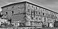 ehemalige Kabelfabrik Dr. Langwald im Jahr 1969, Ostseite