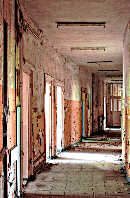 Sanatorium Marienwald: Flurbereich im zweiten Stock des Altbaus heute